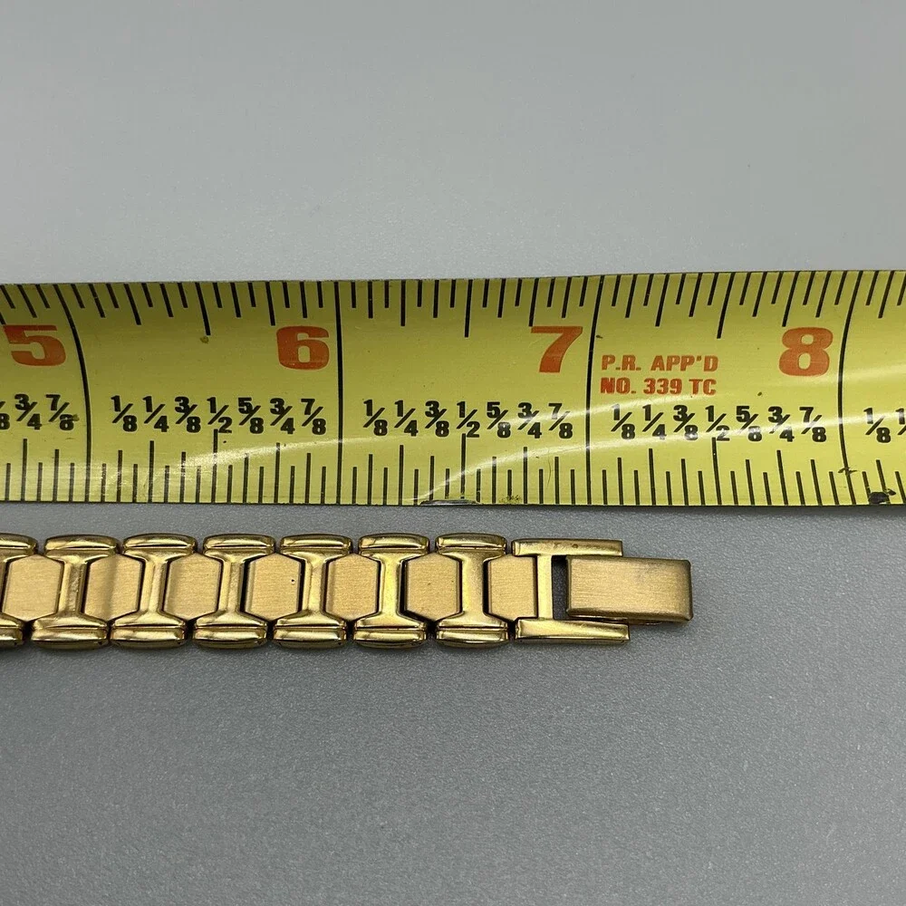 Citizen Womens Watch 23mm Champagne Dial Gold Tone 1012-3072689 New Battery 7.5